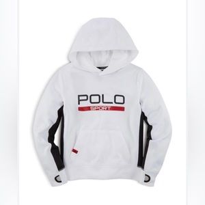 Ralph Lauren Polo Sport Hoodie White Size S